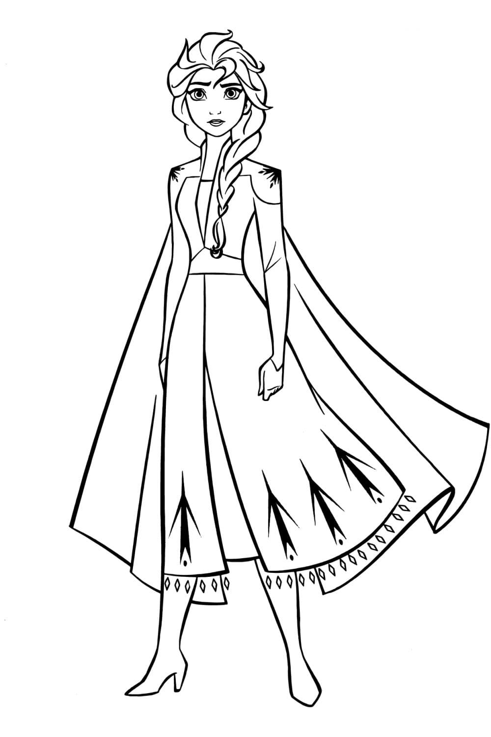 Printable Elsa Coloring Game Printable Elsa