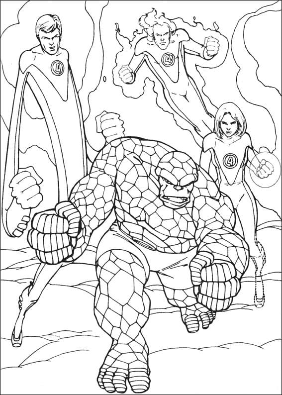 Printable Fantastic Four