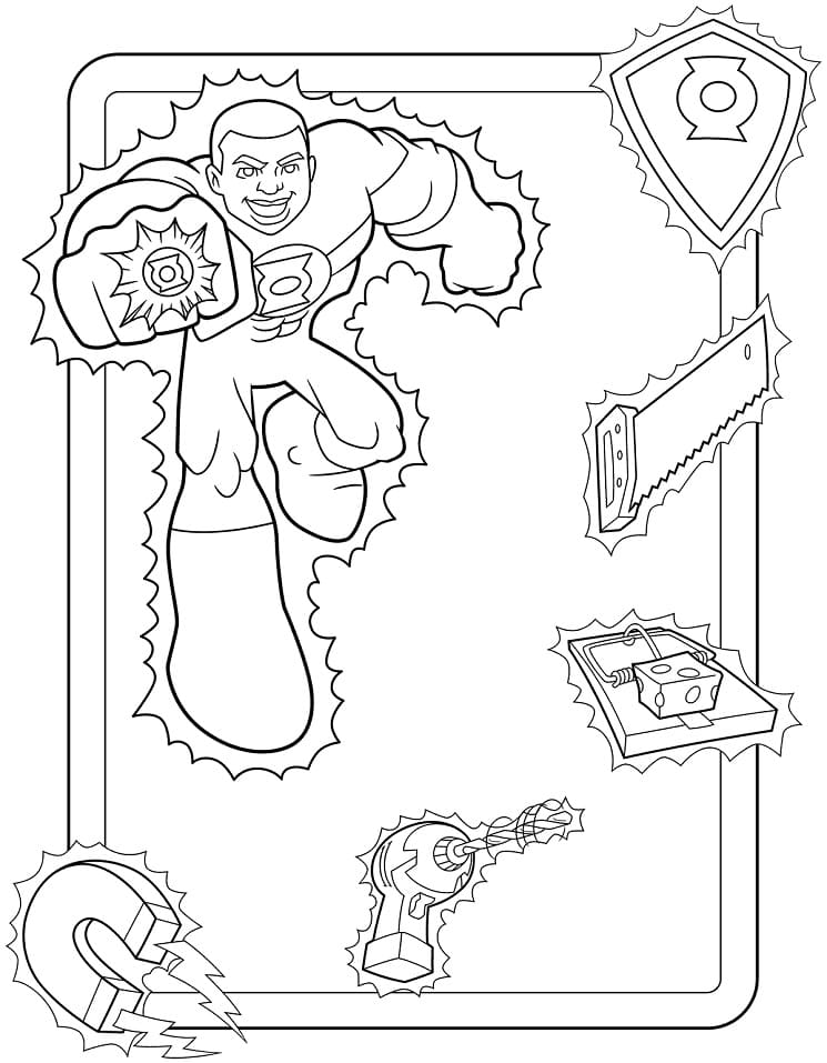 Printable Green Lantern