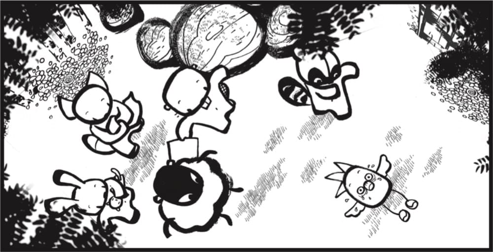 Printable Grumpy Bird