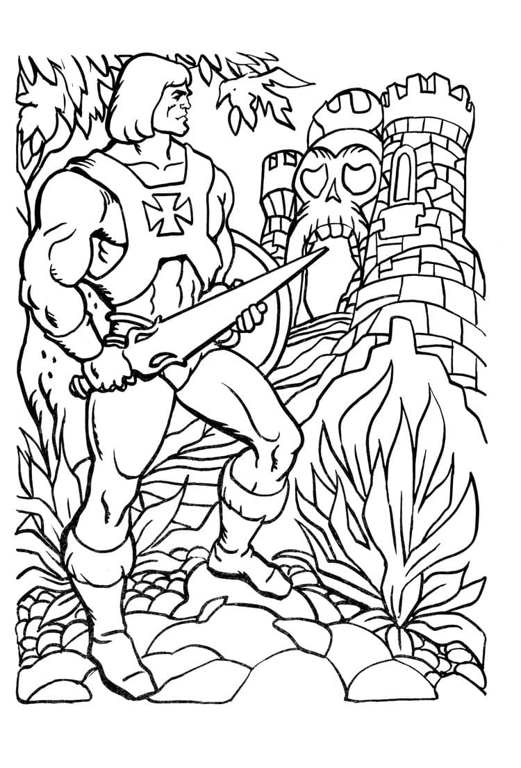 Printable He-Man