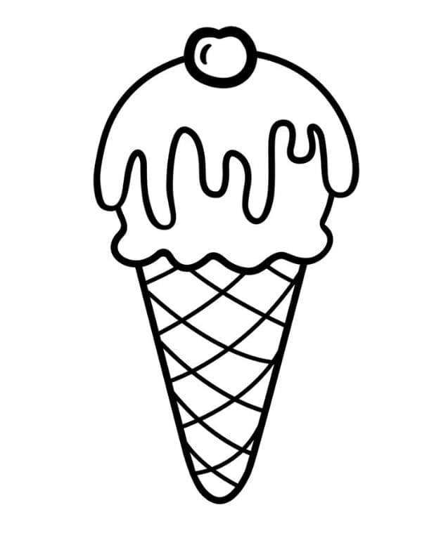 Printable Ice Cream Cone