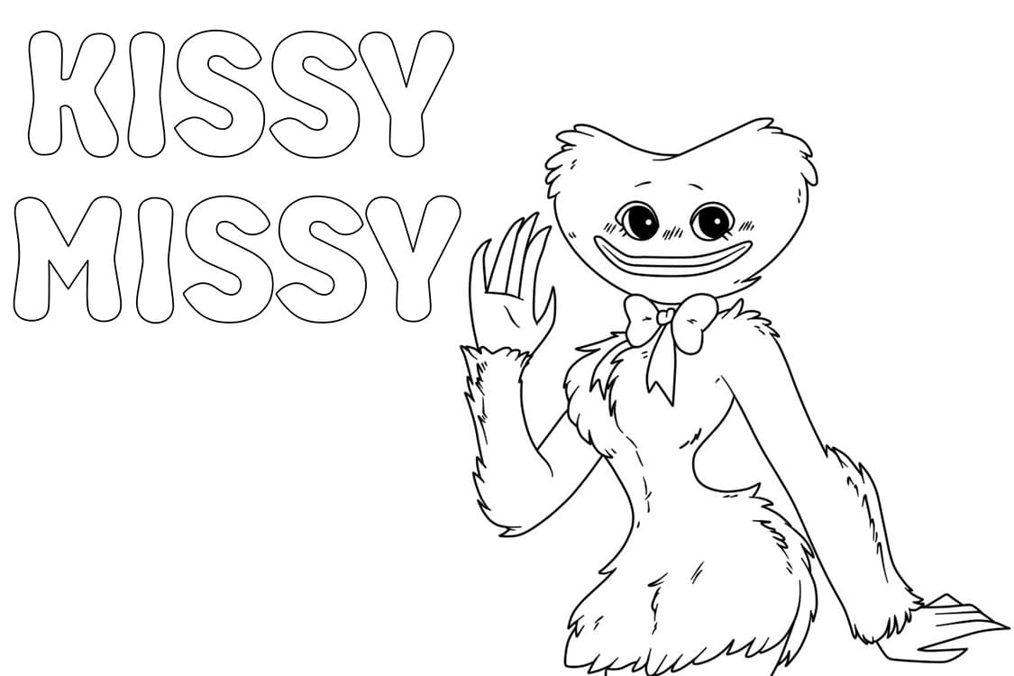 Printable Kissy Missy