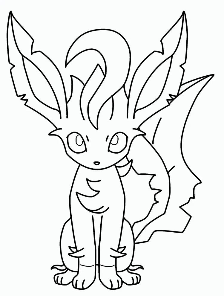 Printable Leafeon