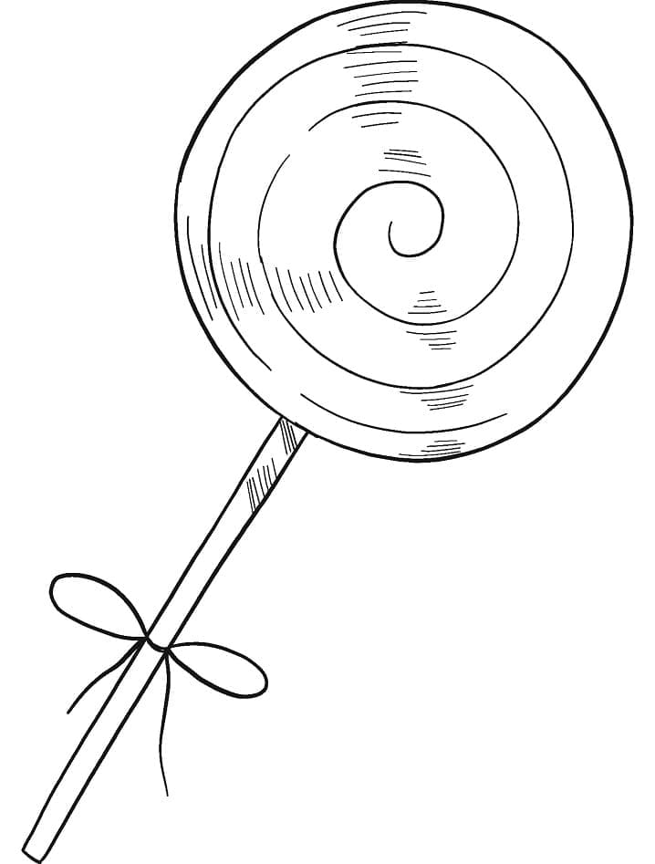 Printable Lollipop