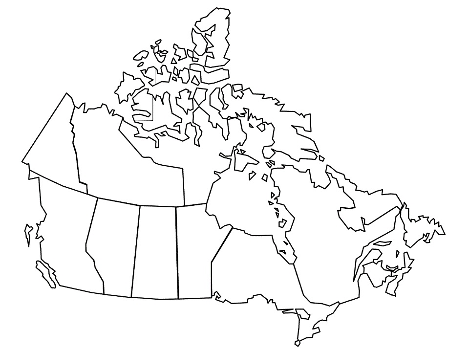 Flag of Canada Coloring - Play Free Coloring Game Online