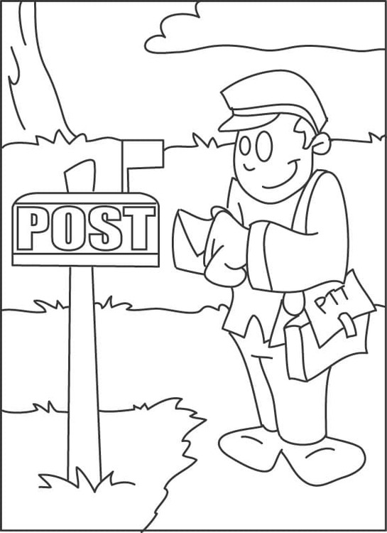 Printable Postman