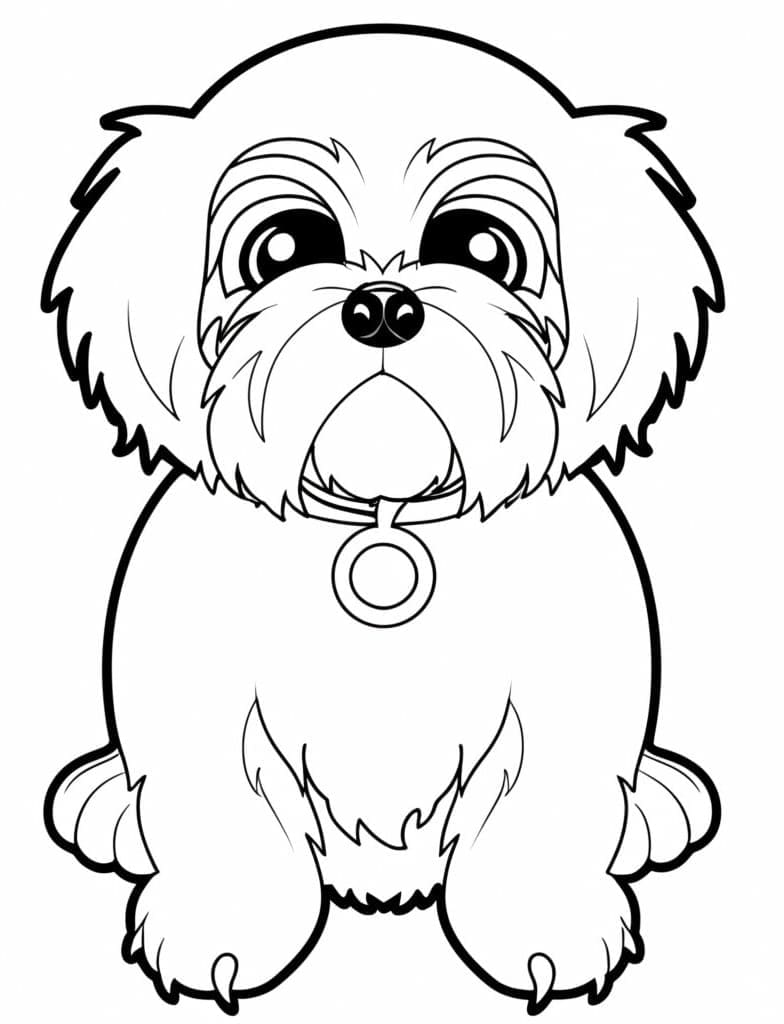 Printable Shih Tzu