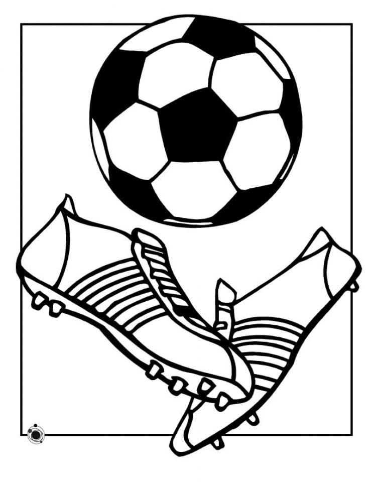 Printable Soccer Coloring Game Printable Soccer