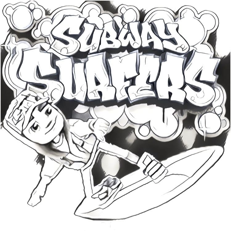 Printable Subway Surfers