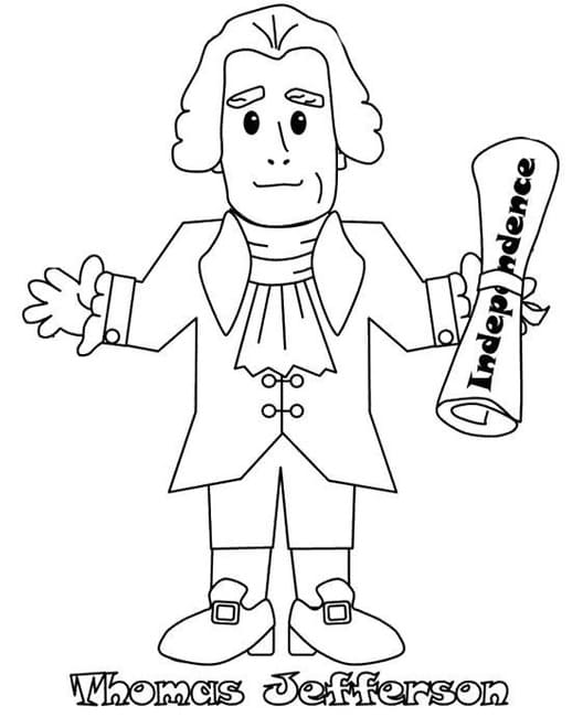 Printable Thomas Jefferson