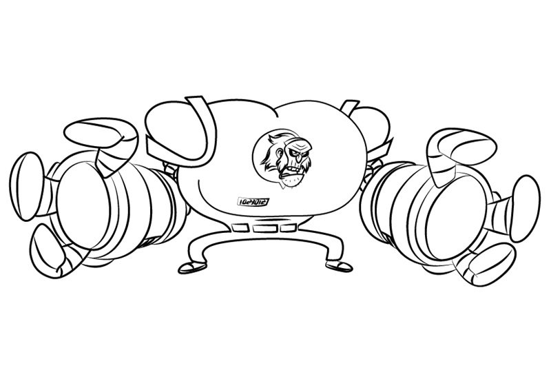 Professor Tite-Gripp from Atomic Puppet