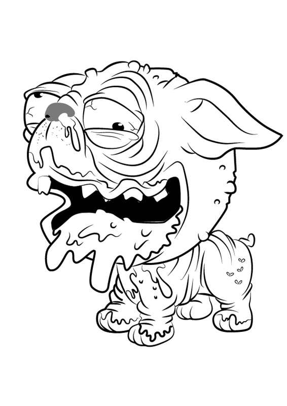 Puggly from The Ugglys Pet Shop