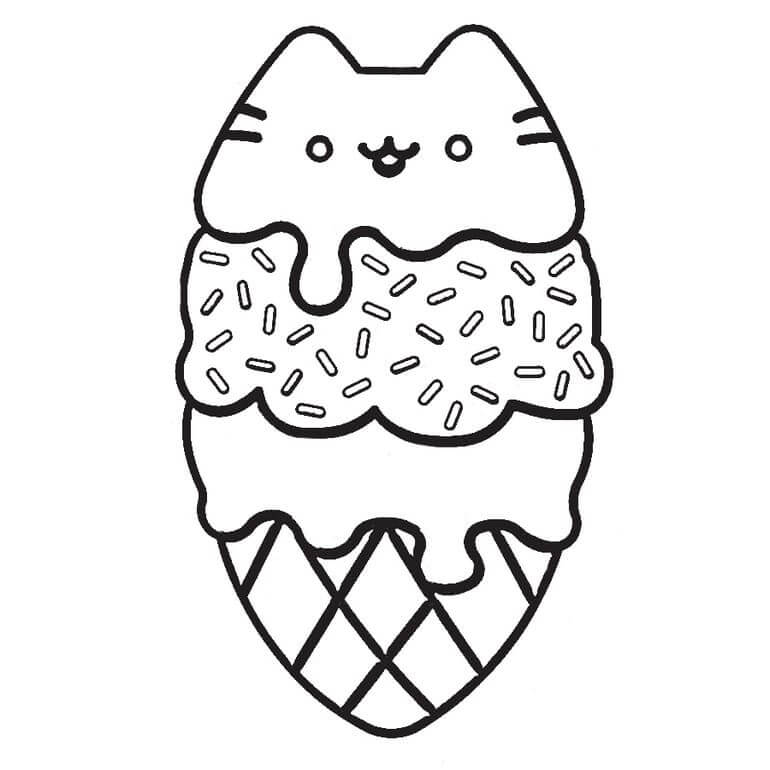 Pusheen Ice Cream