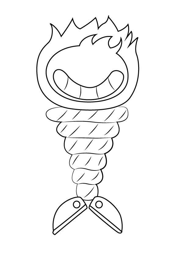 Pyrope Undertale Coloring Game Pyrope Undertale