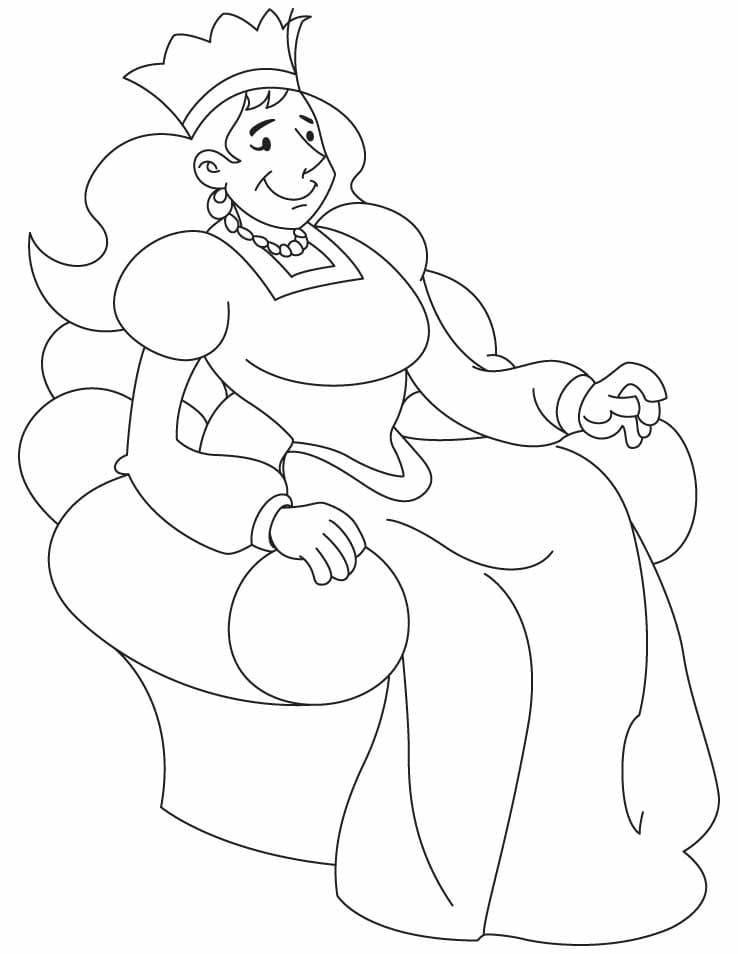 Queen Sitting