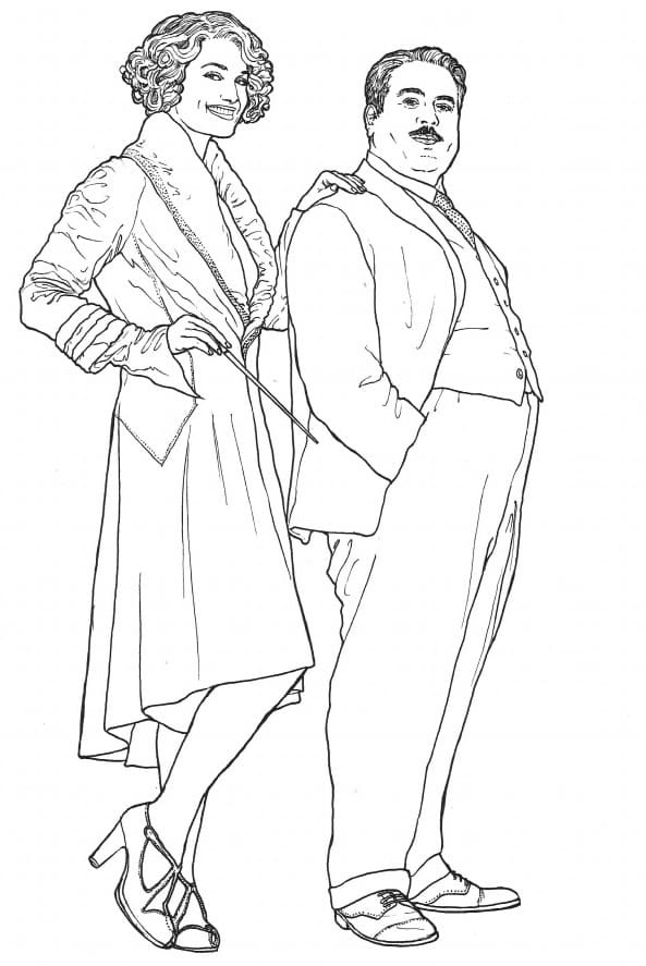 Queenie Goldstein and Jacob