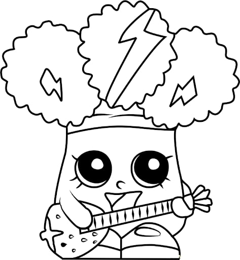 ROCKIN BROC Shopkin Coloring Game ROCKIN BROC Shopkin