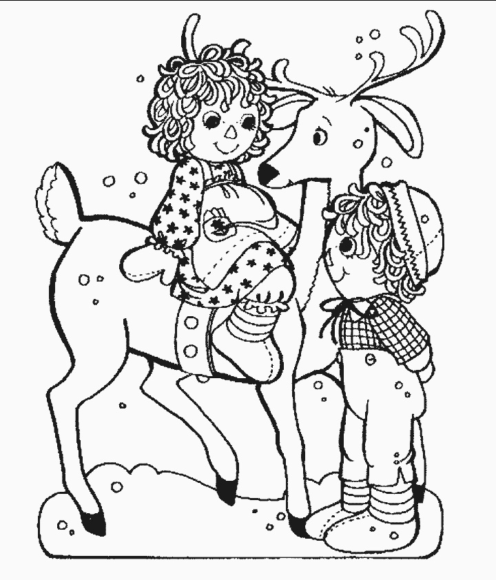 Raggedy Ann and Andy Coloring Games - ColoringGames.Net