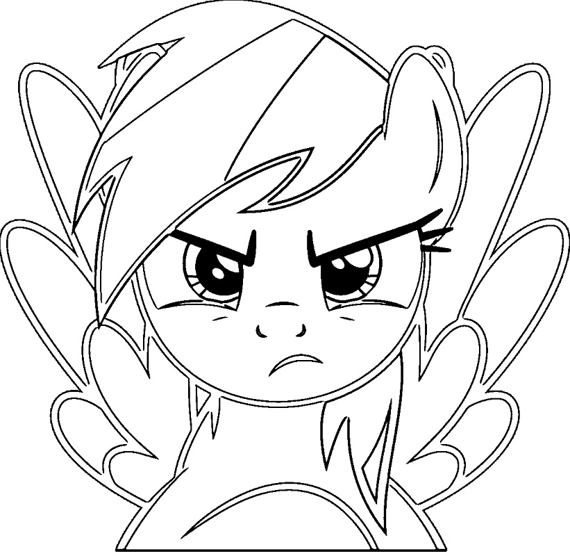 Rainbow Dash is Angry