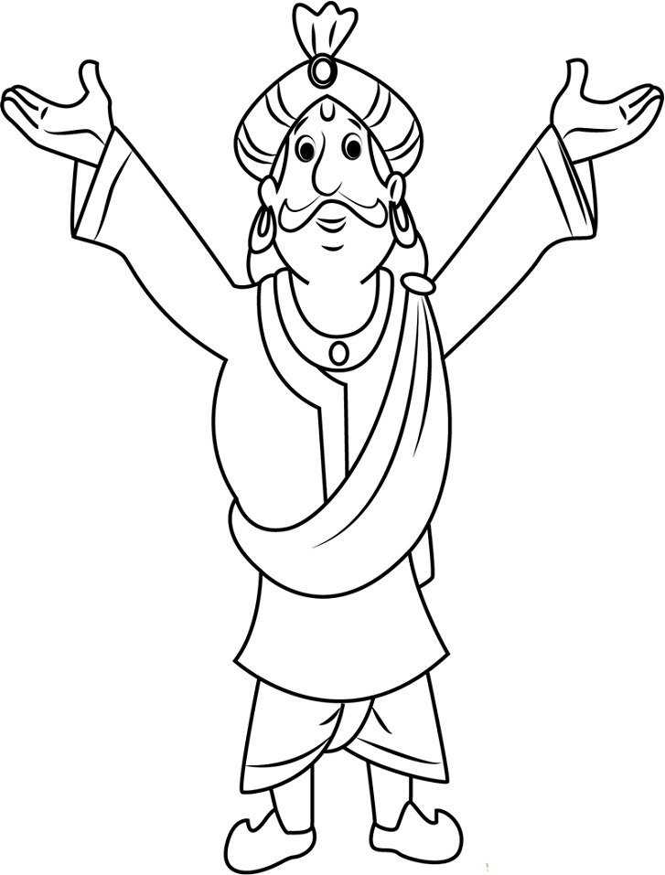 Raja Indravarma from Chhota Bheem
