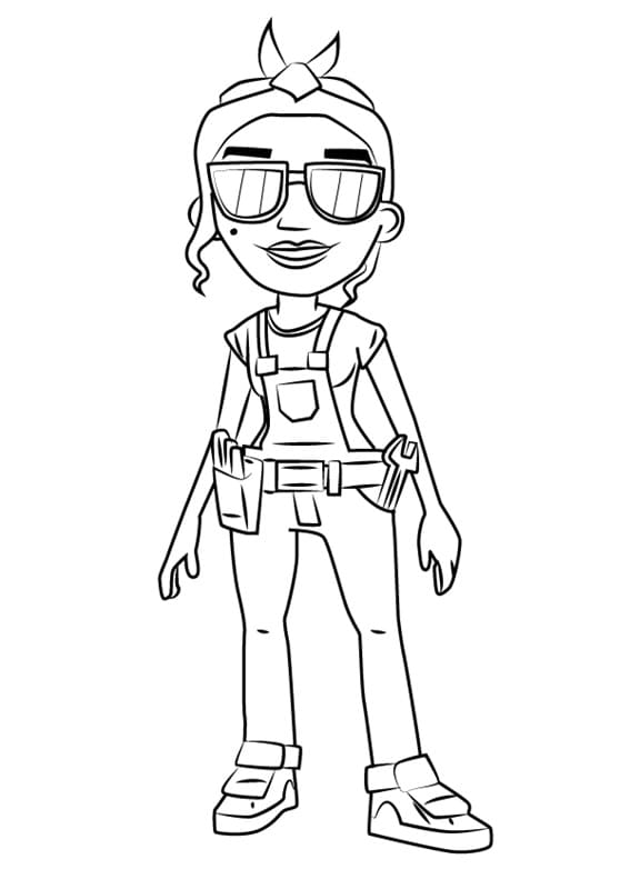Ramona from Subway Surfers