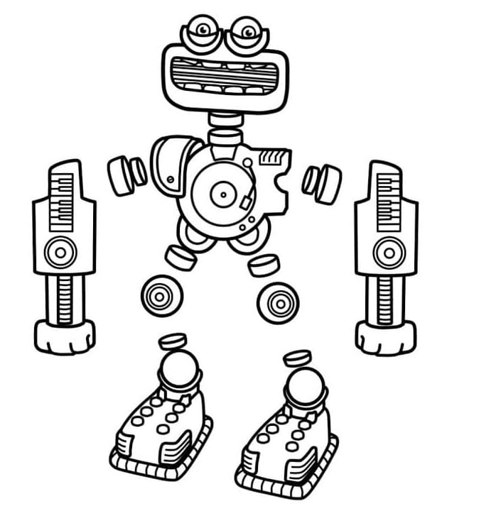 Rare Wubbox from My Singing Monsters