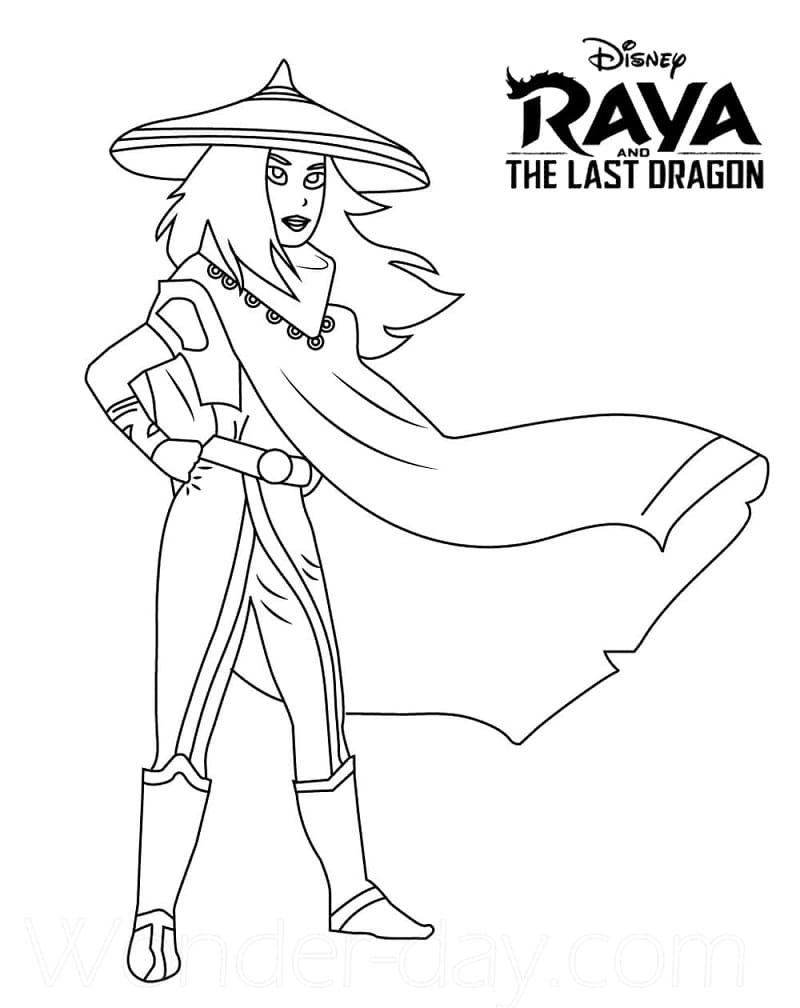 Raya and the Last Dragon 5 Coloring Game Raya and the Last Dragon 5