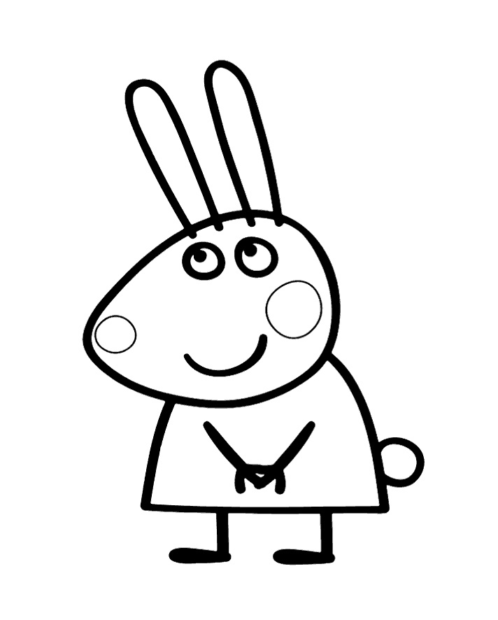 Rebecca Rabbit Coloring Game Rebecca Rabbit