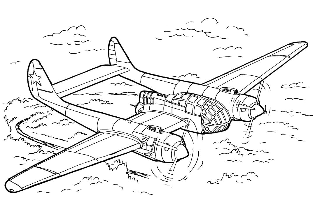 Reconnaissance Aircraft Coloring Game Reconnaissance Aircraft