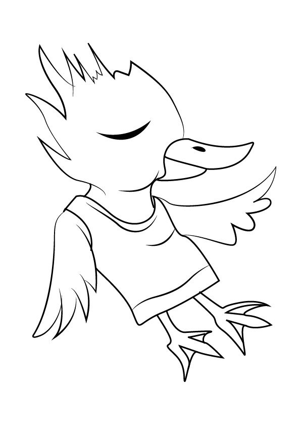 Red Bird Undertale Coloring Game Red Bird Undertale
