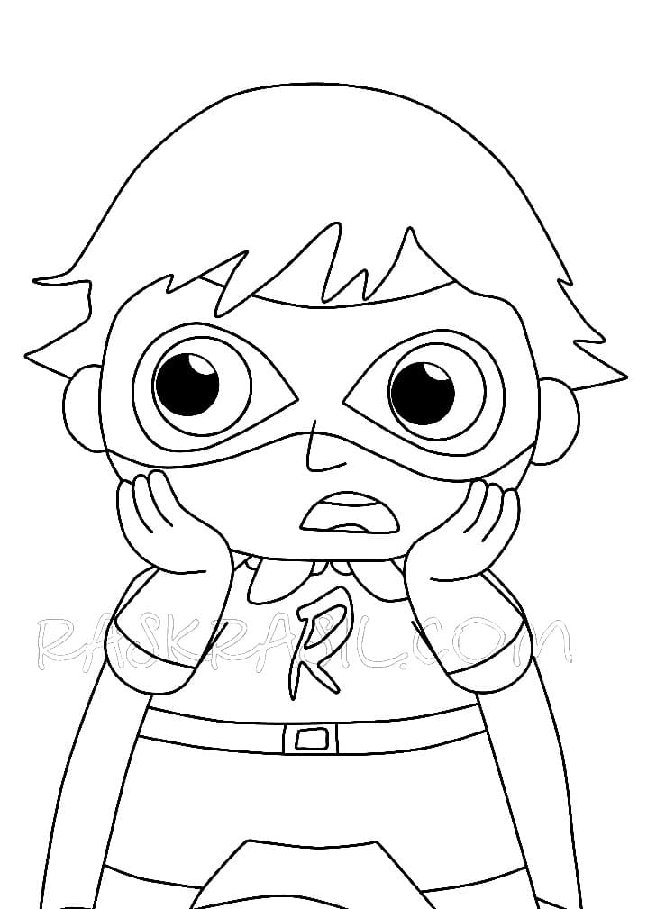 Red Titan Coloring Game Red Titan