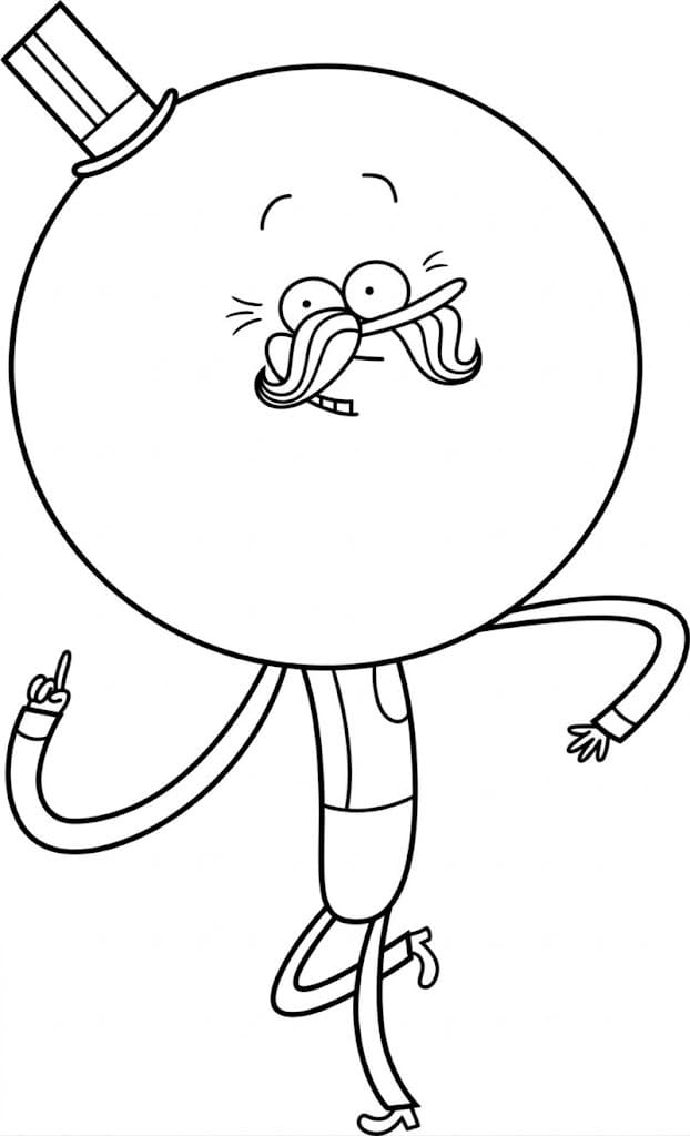 Regular Show Free Printable