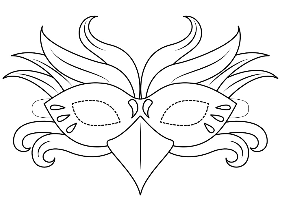 Renaissance Mask Mardi Gras