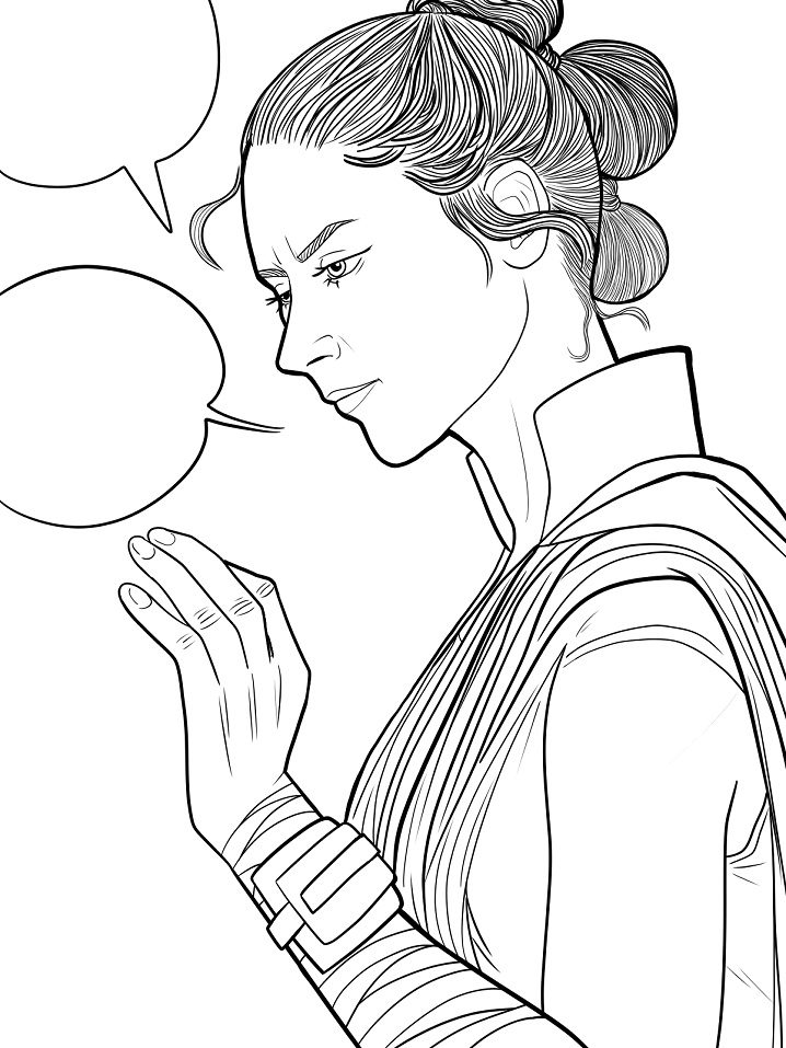 Rey is Talking