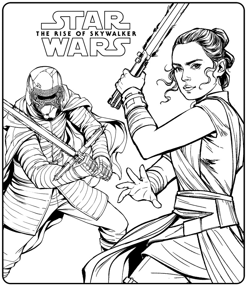 Rey vs Kylo Ren
