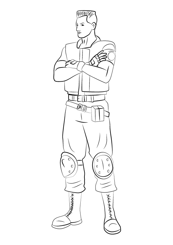 Richard Aiken from Resident Evil