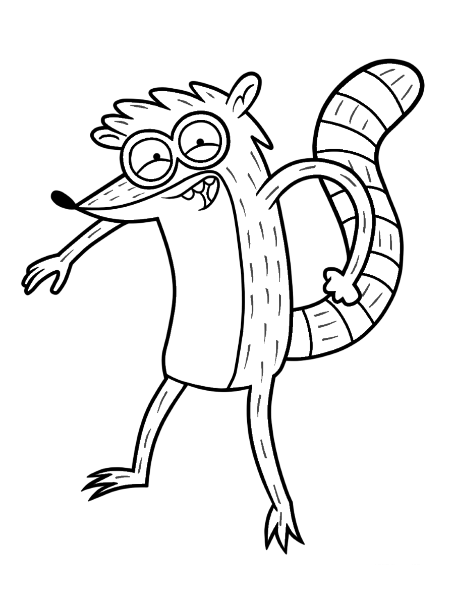 Rigby In Regular Show