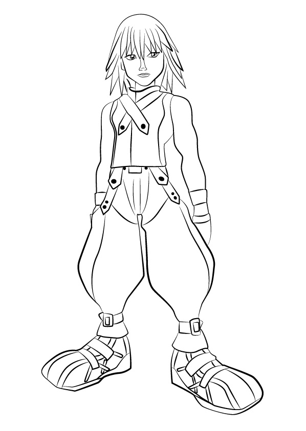 Riku from Kingdom Hearts