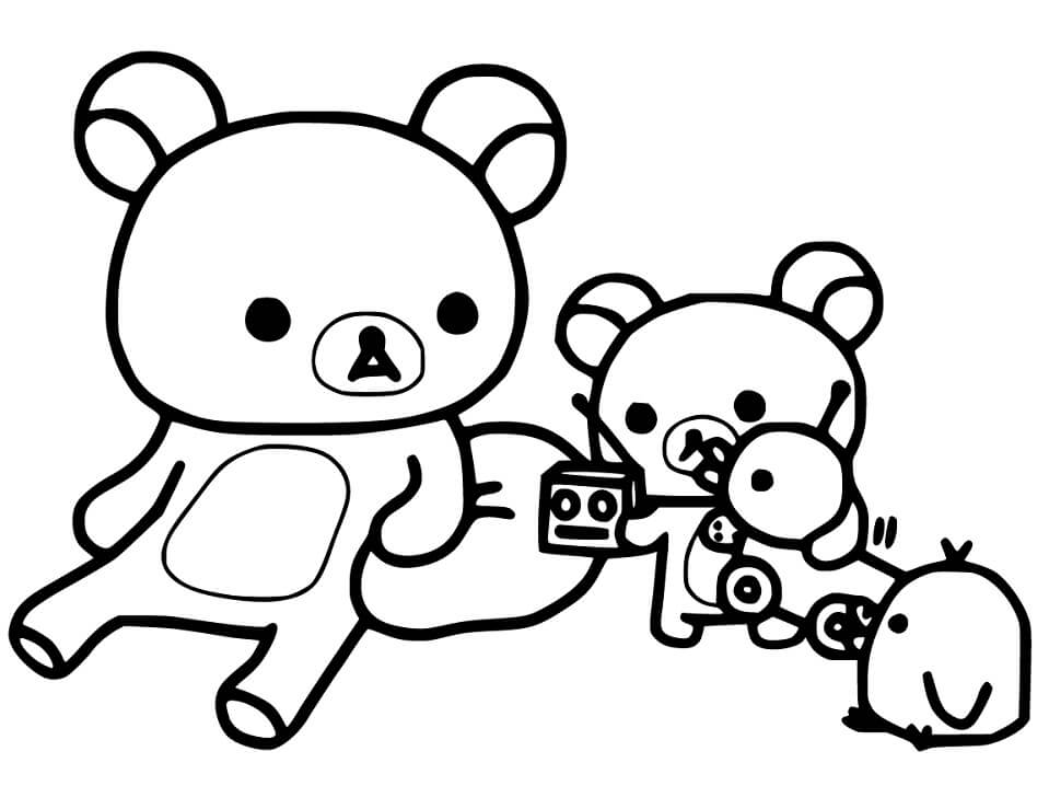 Rilakkuma Playing