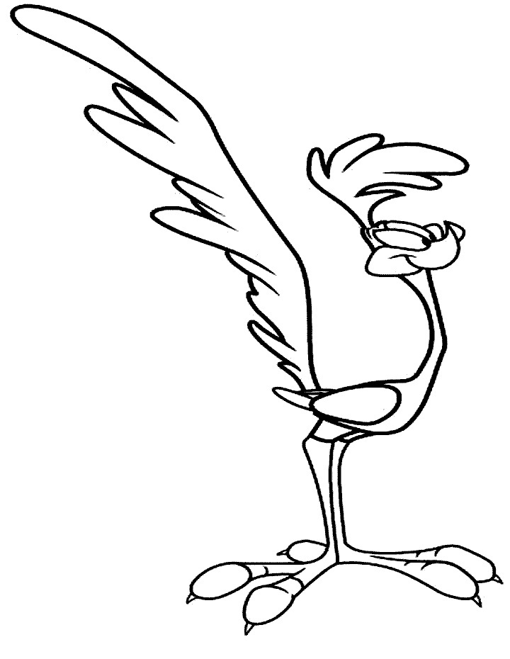 Looney Tunes Road Runner Coloring - Play Free Coloring Game Online