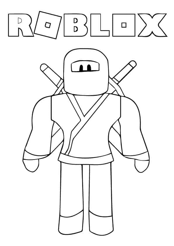 Roblox Ninja Coloring Game Roblox Ninja