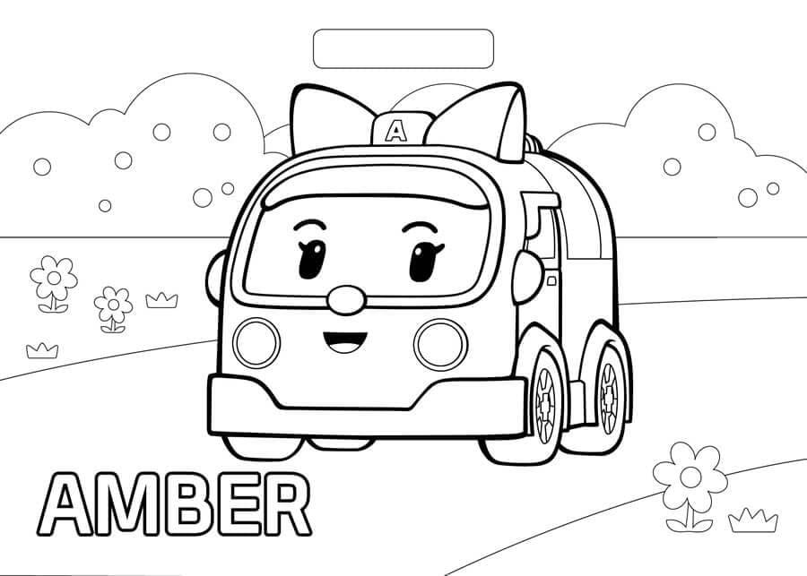 Robocar Poli Amber