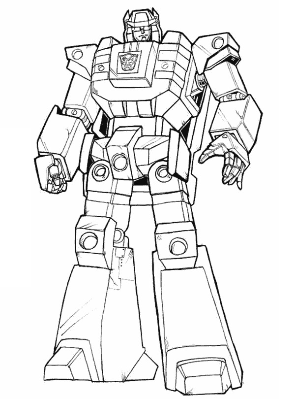 Megatron and Optimus Prime Coloring - Play Free Coloring Game Online