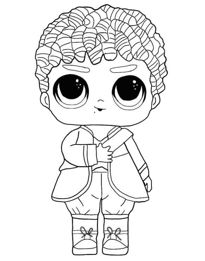 Royal High-Ney LOL Boys Coloring Game Royal High-Ney LOL Boys