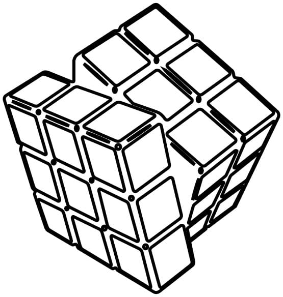 Rubiks Cube 1 Coloring Game Rubiks Cube 1