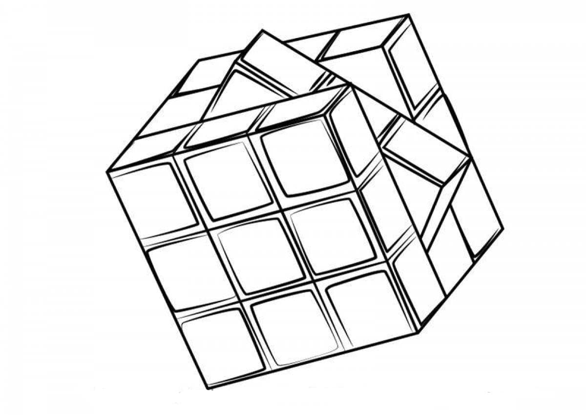 Rubiks Cube 10 Coloring Game Rubiks Cube 10