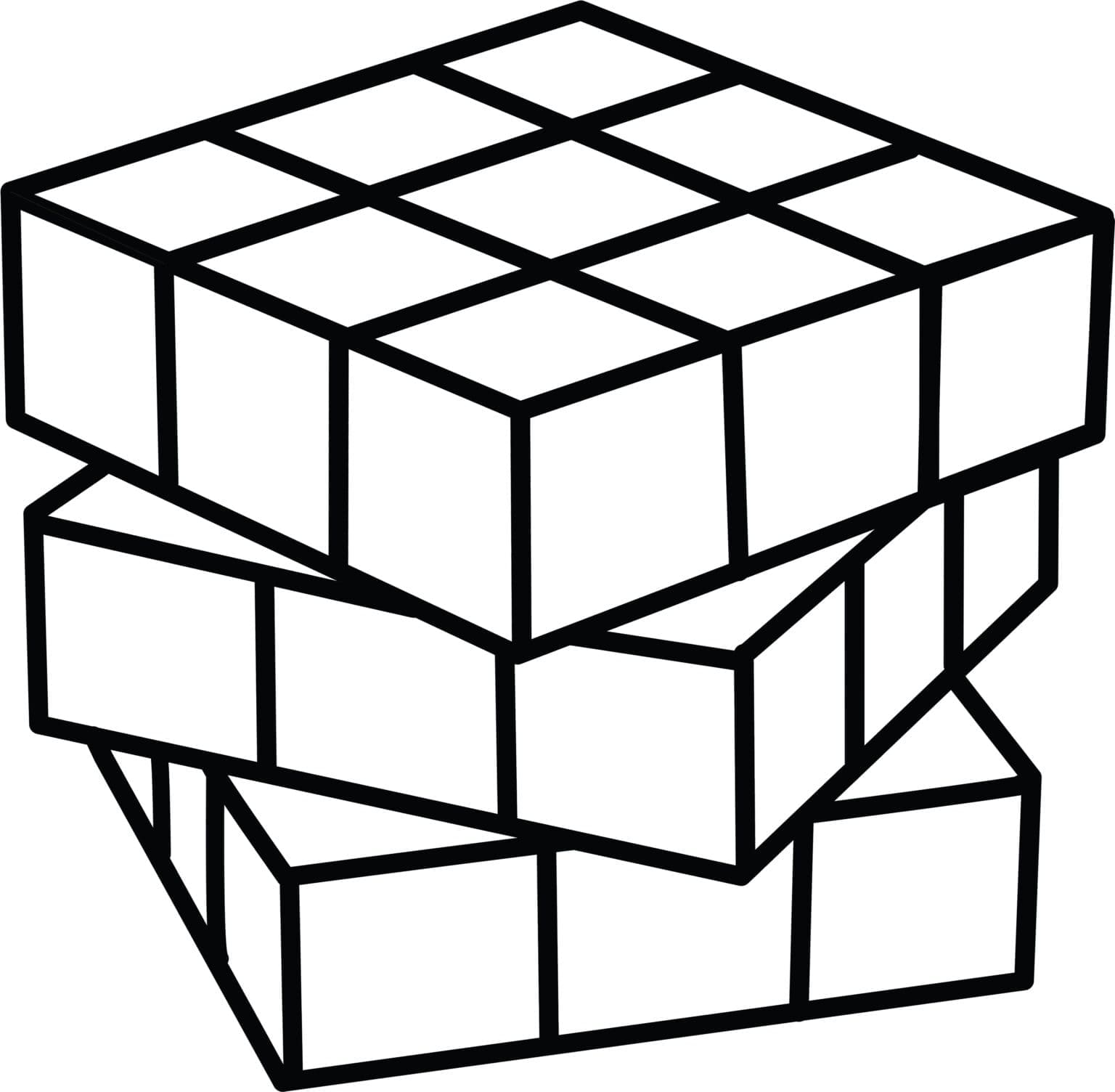 Rubiks Cube 5 Coloring Game Rubiks Cube 5