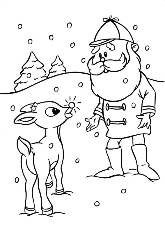 Rudolph and Yukon Cornelius 1 Coloring Game Rudolph and Yukon Cornelius 1