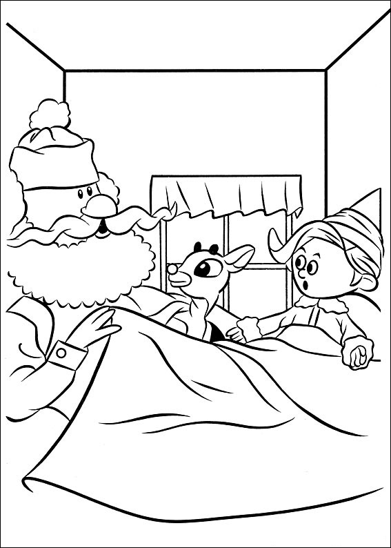 Rudolph the Red Nosed Reindeer 3 Coloring Game Rudolph the Red Nosed Reindeer 3